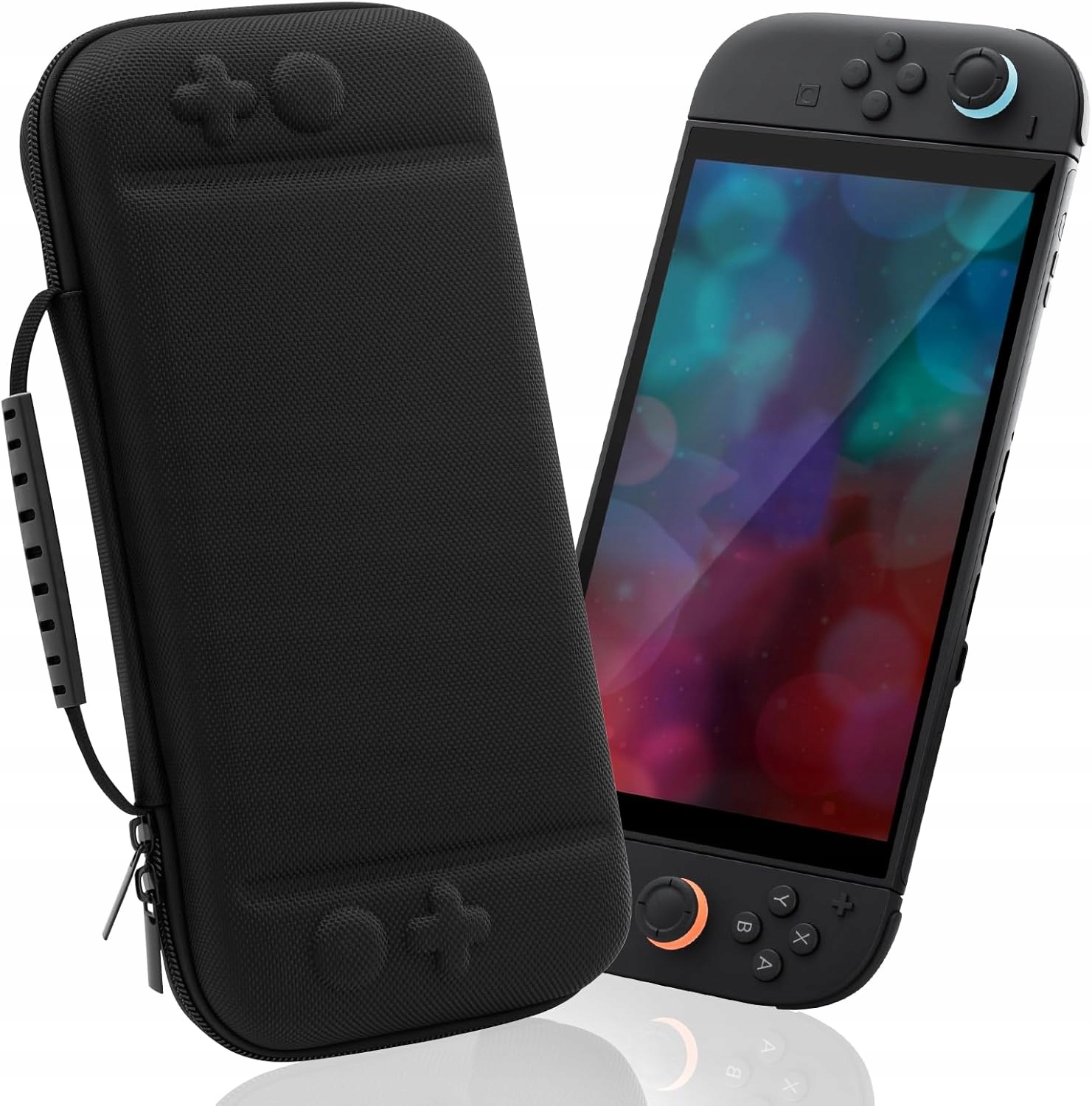 Etui podróżne Nintendo Switch 2 2025 twarde EVA 12 gier z uchwytem