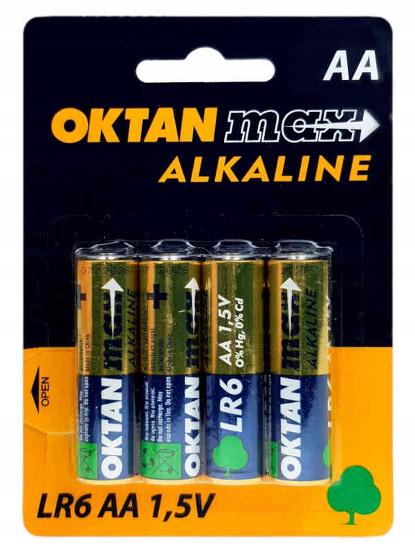 

Baterie Oktan LR6 alkaiczne opak. 4 szt.