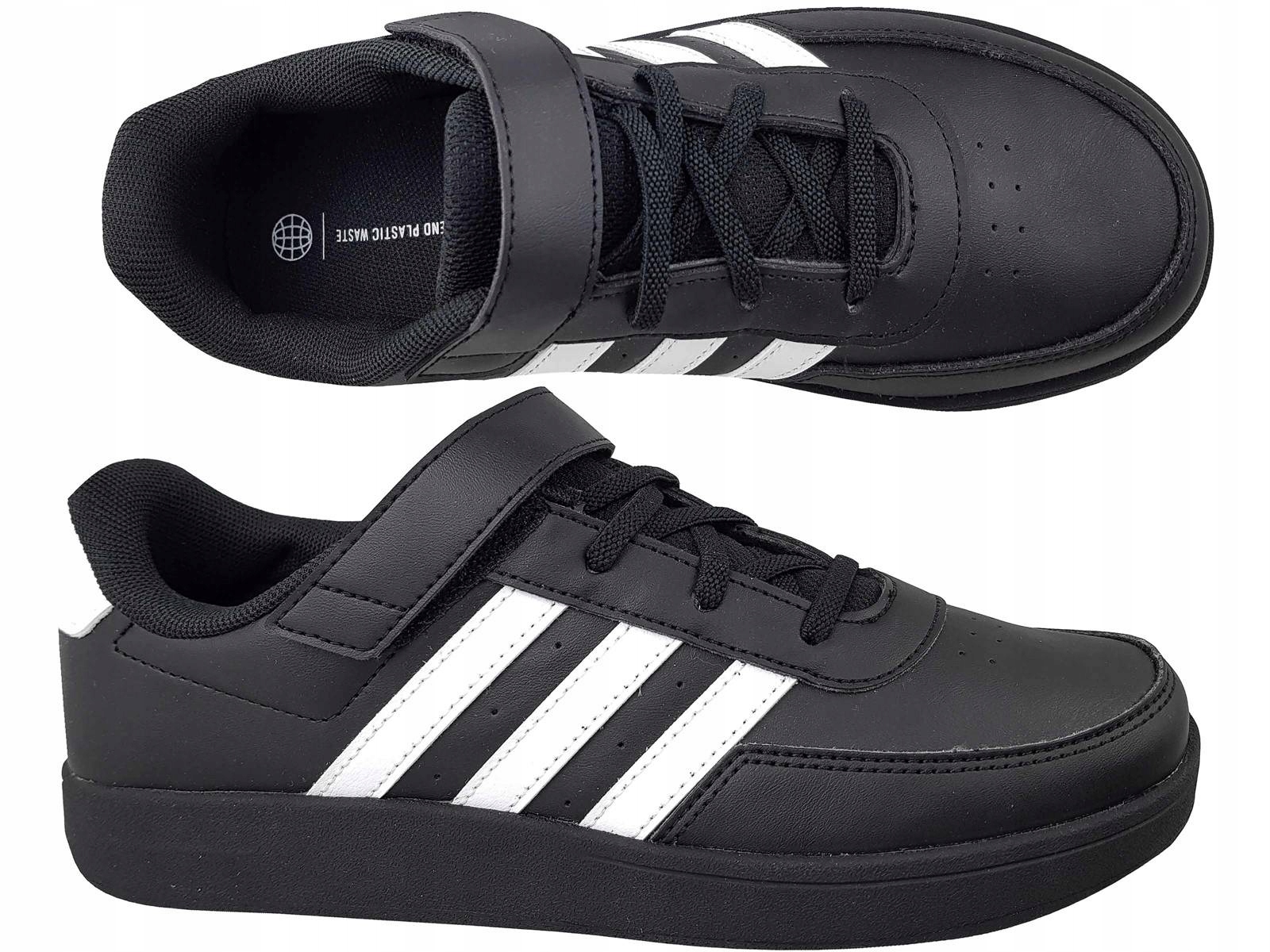 

Adidas Breaknet Buty Dziecięce Rzep Gumki Czarne