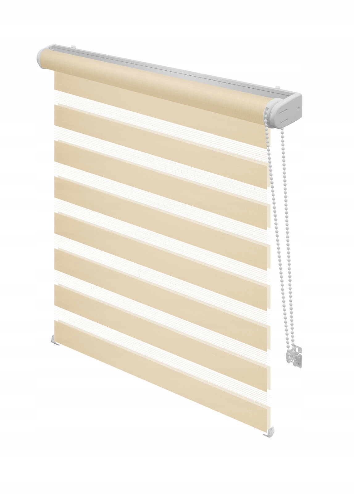 Roleta ścienna dzień noc kremowa 100 x 170 cm