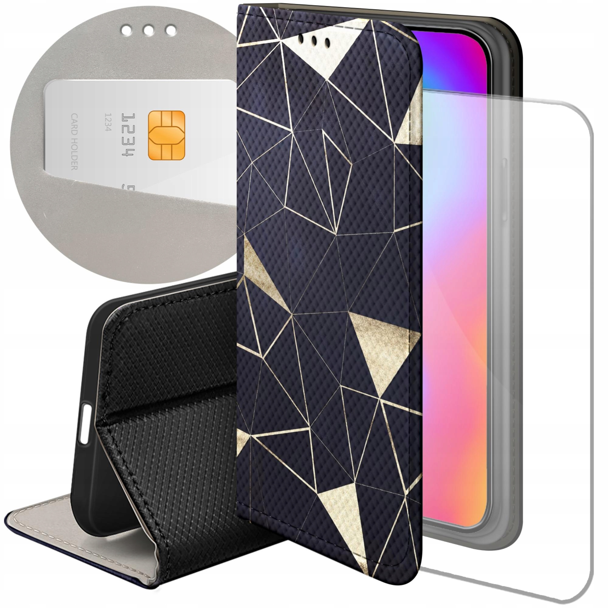 ETUI DO MOTOROLA MOTO E6 PLUS WZORY TOP100 DESIGN Z NADRUKIEM CASE +SZKŁO