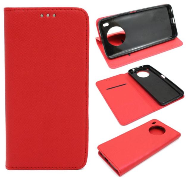

Etui Obudowa Smart Magnet do Huawei Nova 8i czerwo