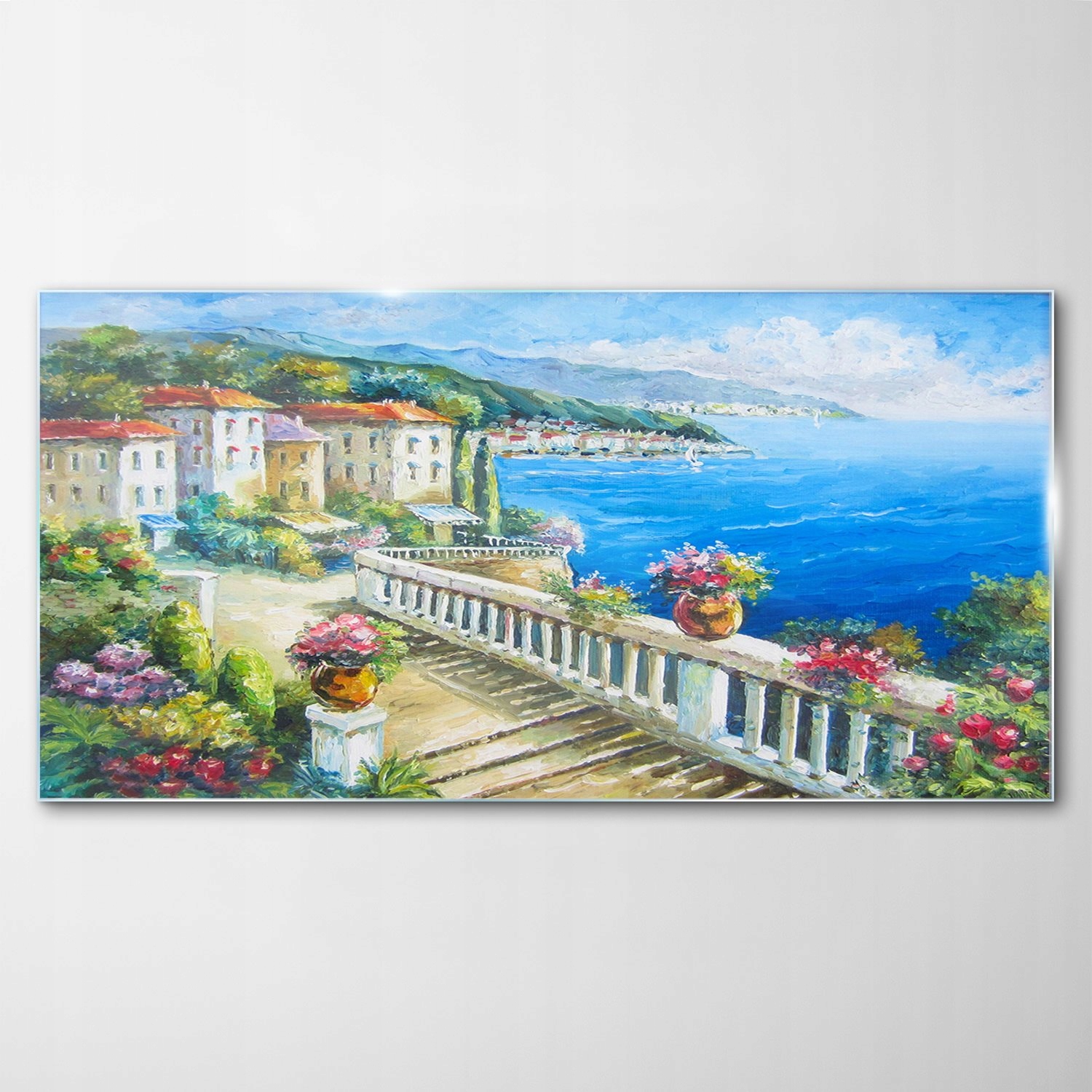

Obraz na Szkle Dekor Grecja Plaża Morze 140x70