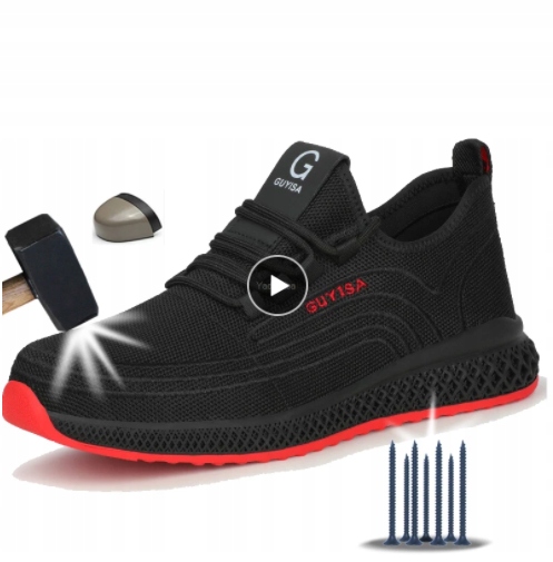 BUTY ROBOCZE Oddychajacy Z PODNOSKIEM LEKKIE 36 46