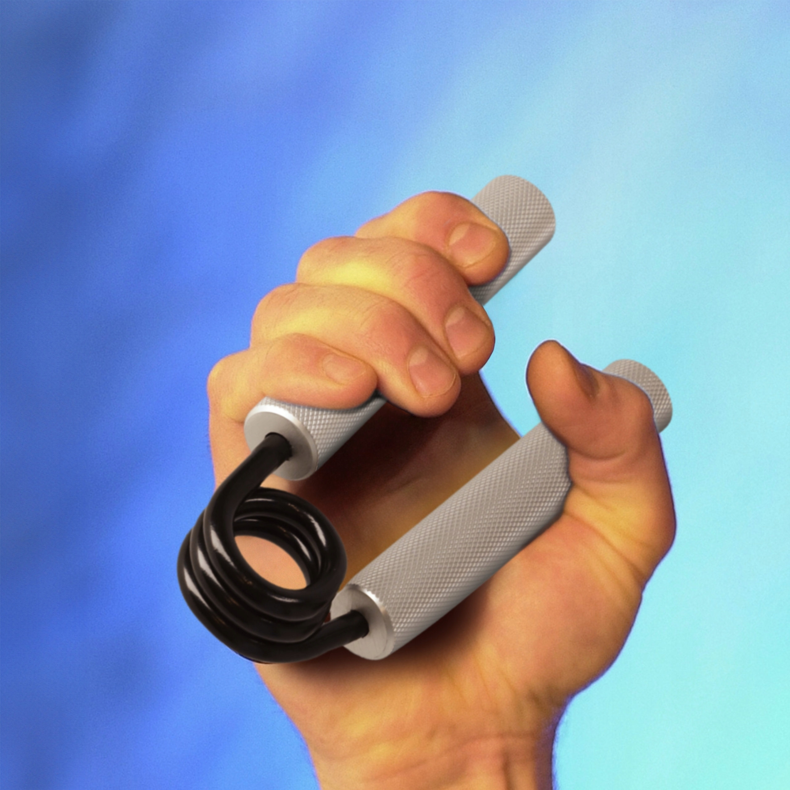 Ściskacz do ćwiczeń rąk dłoni metalowy opór 68 kg Marka Activ/Space