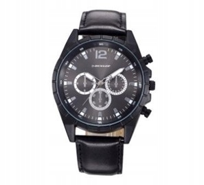 

Zegarek Męski Elegancki Pasek Skórzany Dunlop Pro