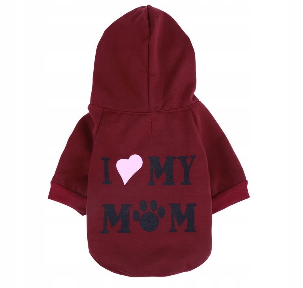 

Bluza Dla Psa Ubranko Dres I Love My Mom