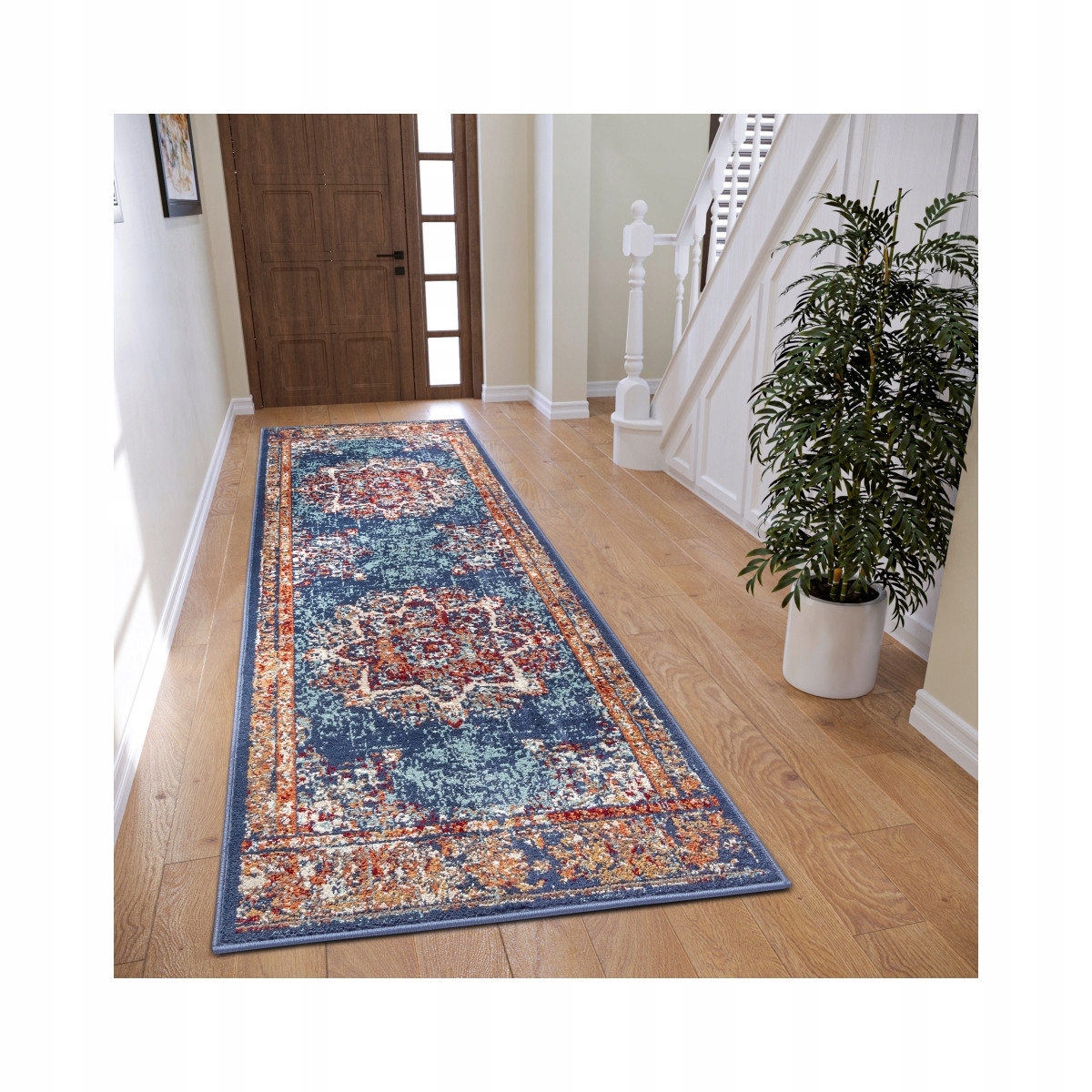 80x240 Kusový koberec Luxor 105637 Maderno Blue Multicolor