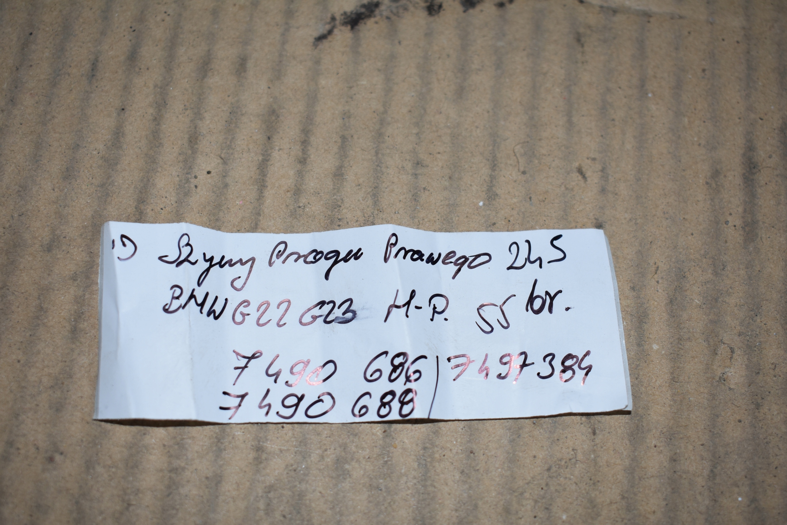 IDEALNE SZYNY MINIGONNE PRAWGO BMW G22 G23 m-packet 1