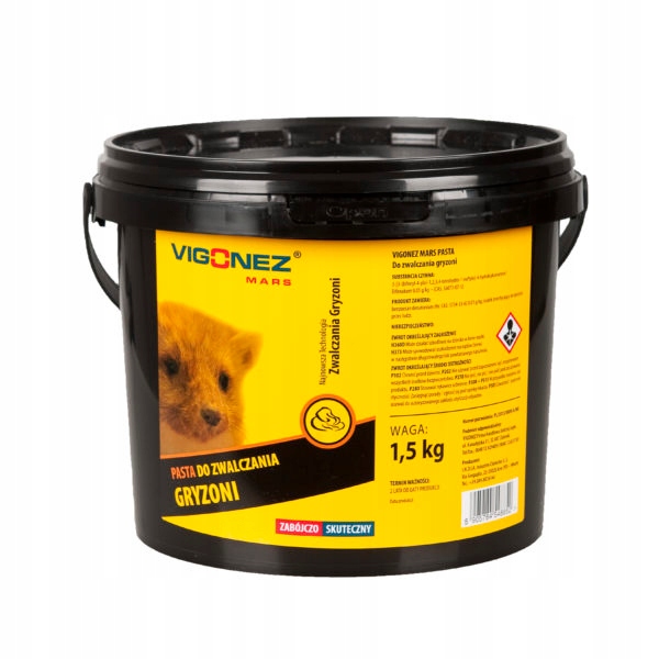 

Silna Trutka Preparat Pasta Na Gryzonie Kuny 1.5kg