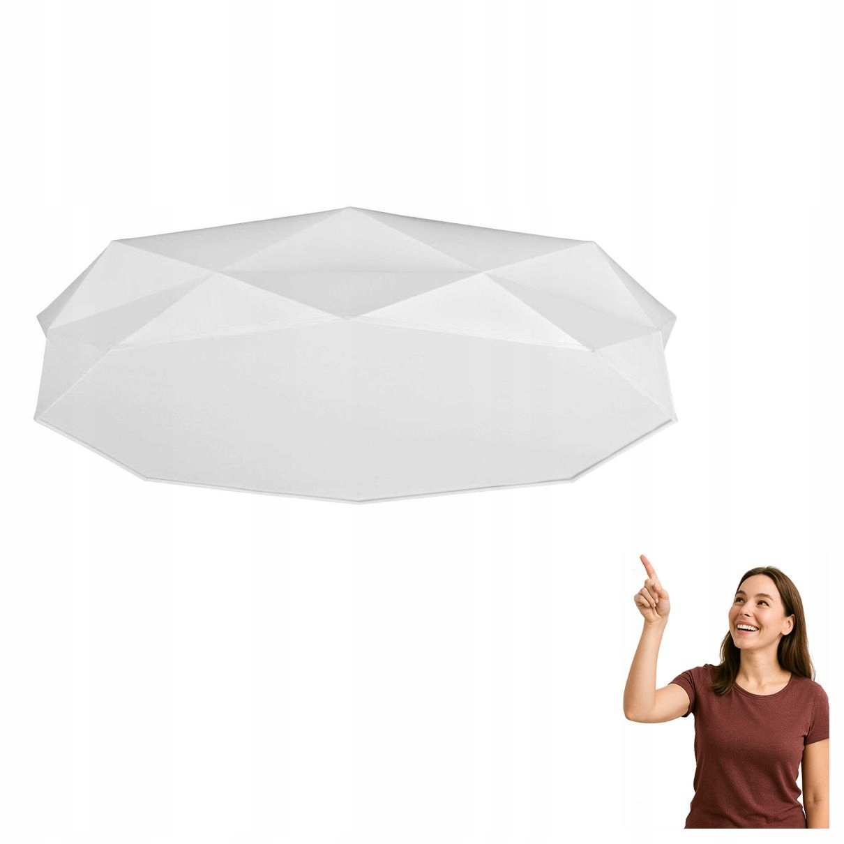 Stropná lampa Kantoor White 4225 Tk Lighting
