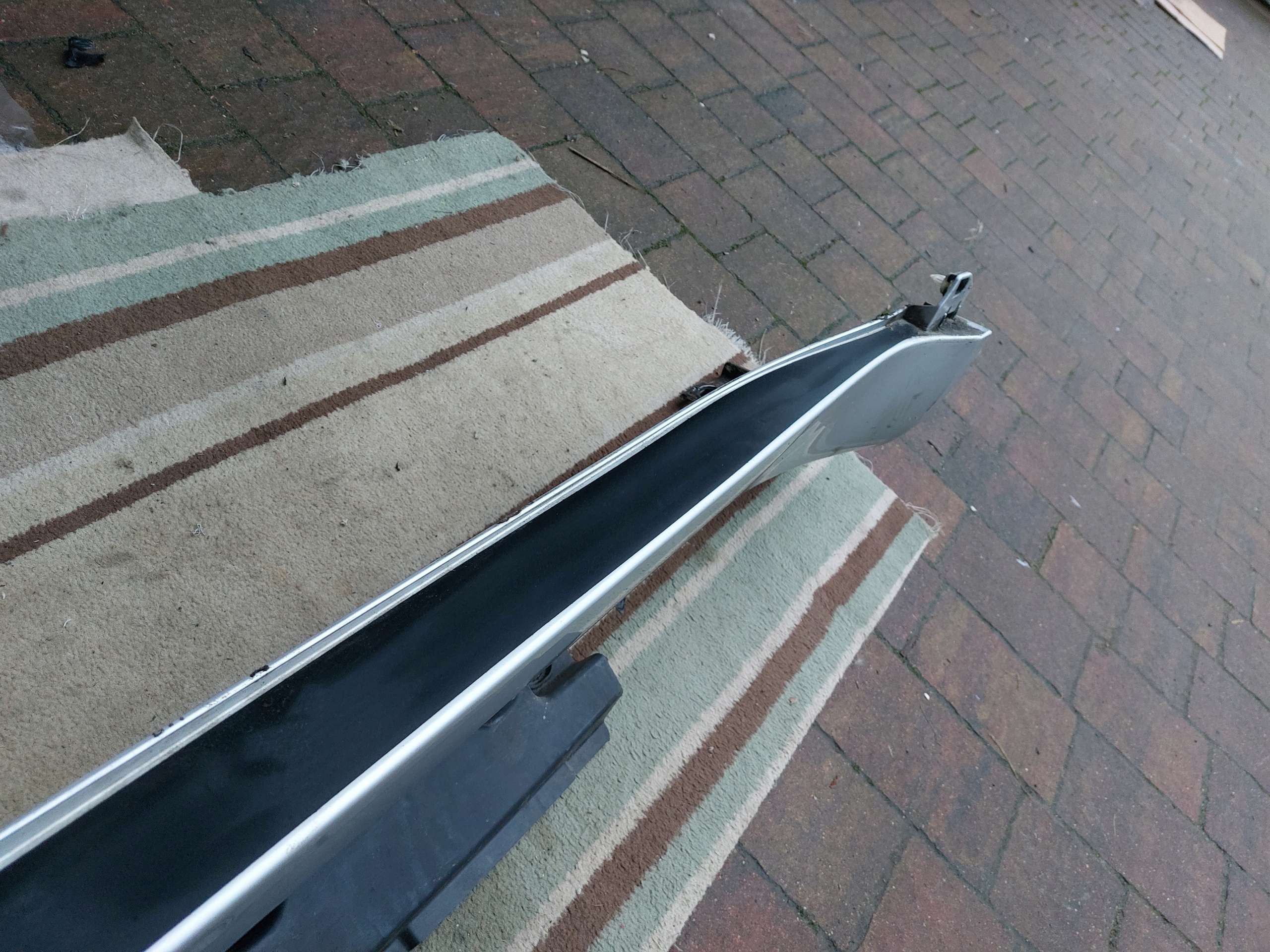 moulding threshold left BMW X5 E70 m-packet 354