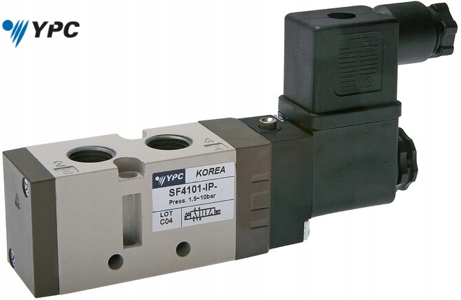 Elektroventil 5/2 monostabilní G 1/4" 115 V Ac Ypc