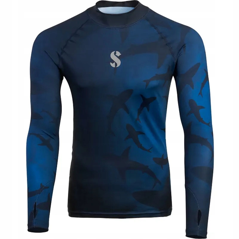 Rash Guard Scubapro T-flex Shark UPF50 Man długi rękaw rozmiar L