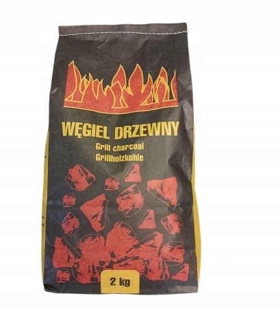 Węgiel drzewny 2kg Grill