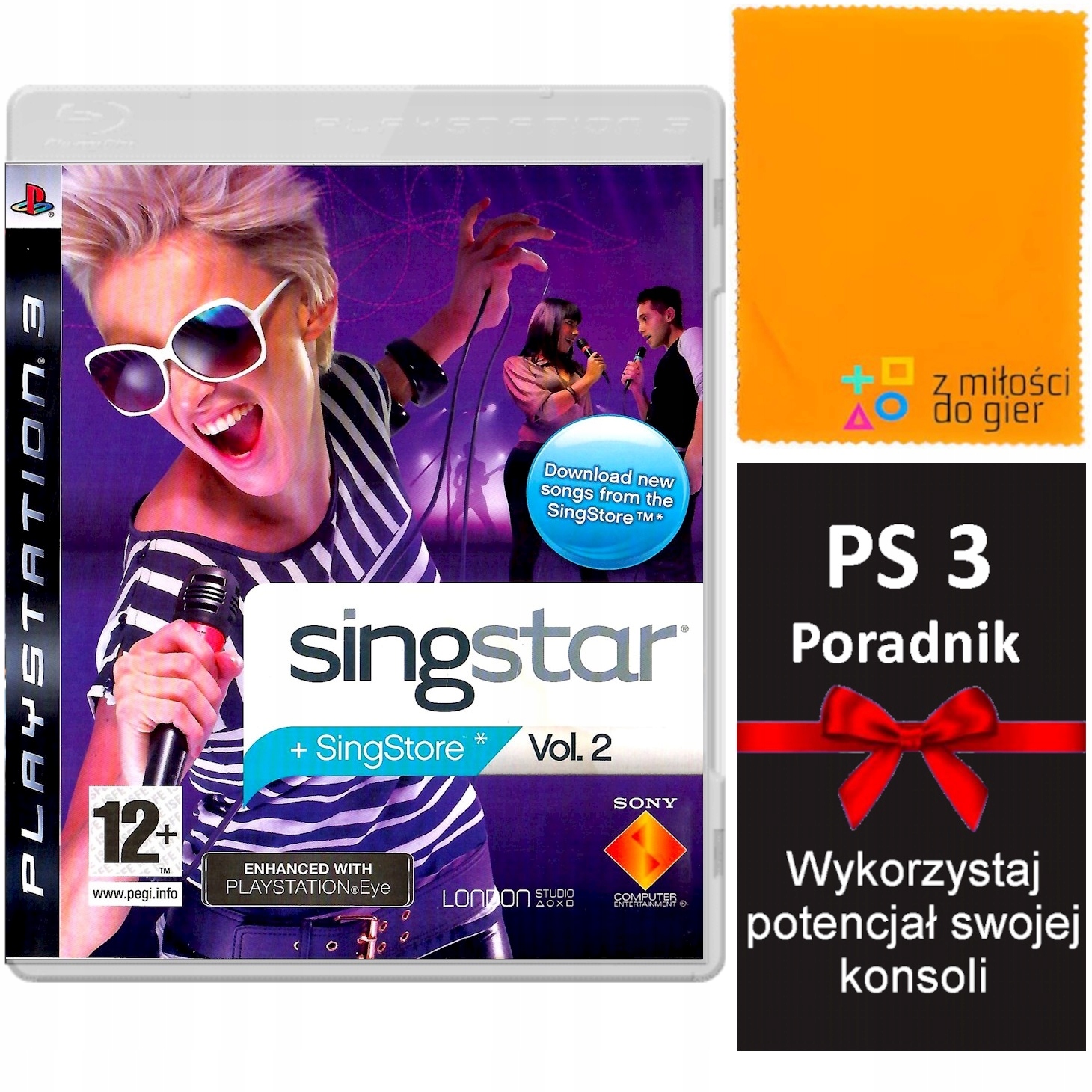 rozkręć tą imprezę PS3 SINGSTAR VOL 2 daj im ZAŚPIEWAĆ NAJWIĘKSZE PRZEBOJE