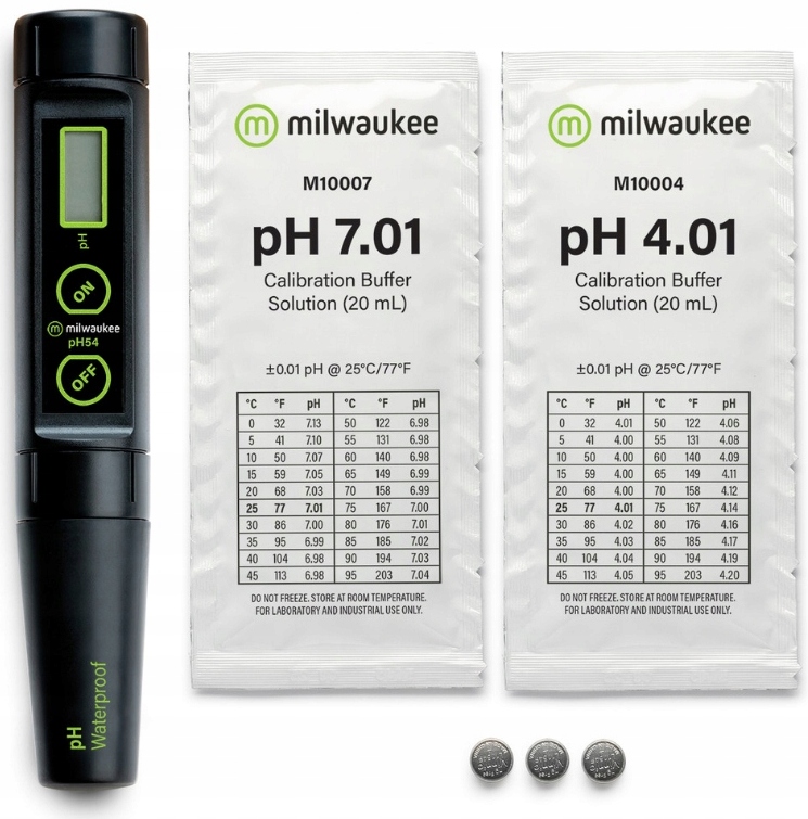 Miernik pH °C Milwaukee PH54 tester0.00 – 14.00 pH