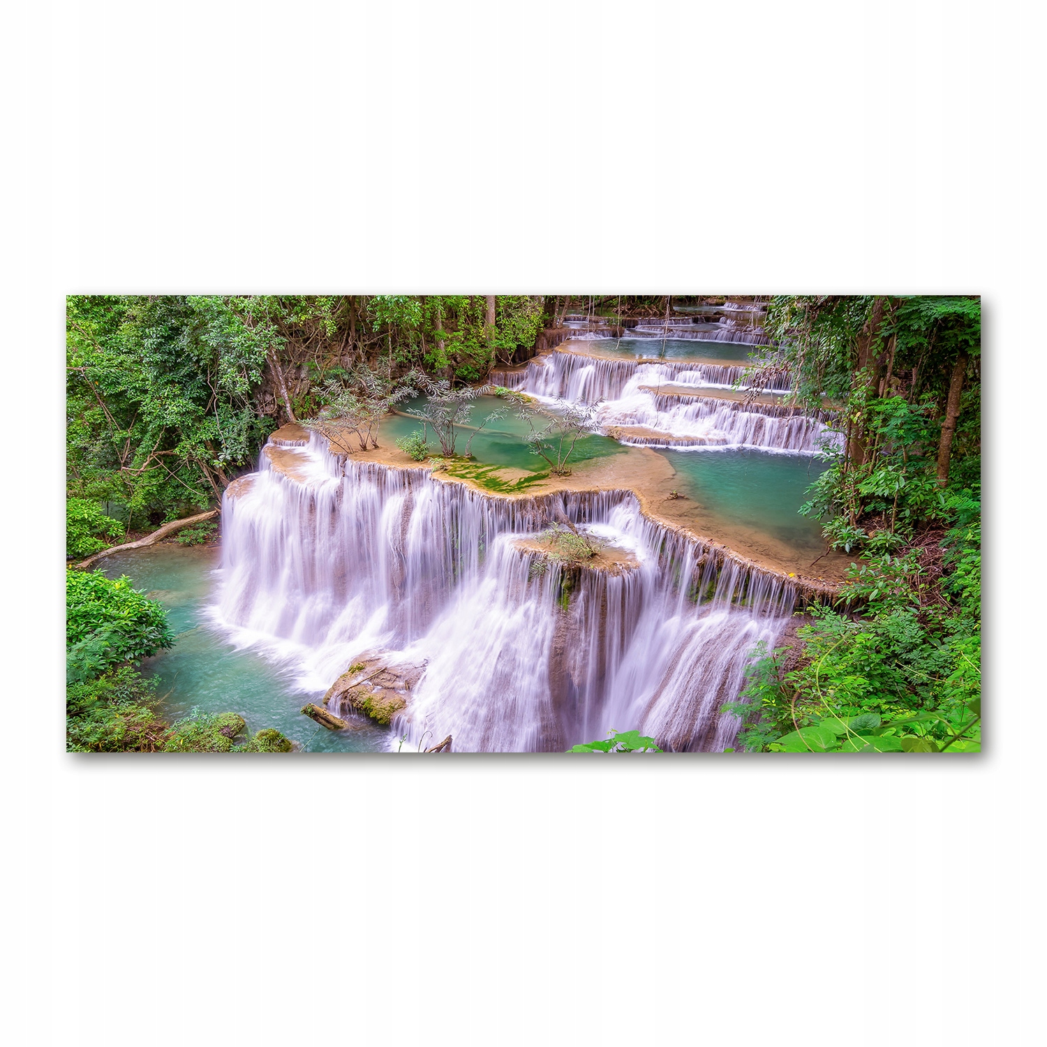 

Foto obraz szkło akryl Tajlandia wodospad 120X60cm