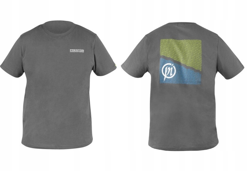 PRESTON Koszulka T-shirt Grey NEW roz. L