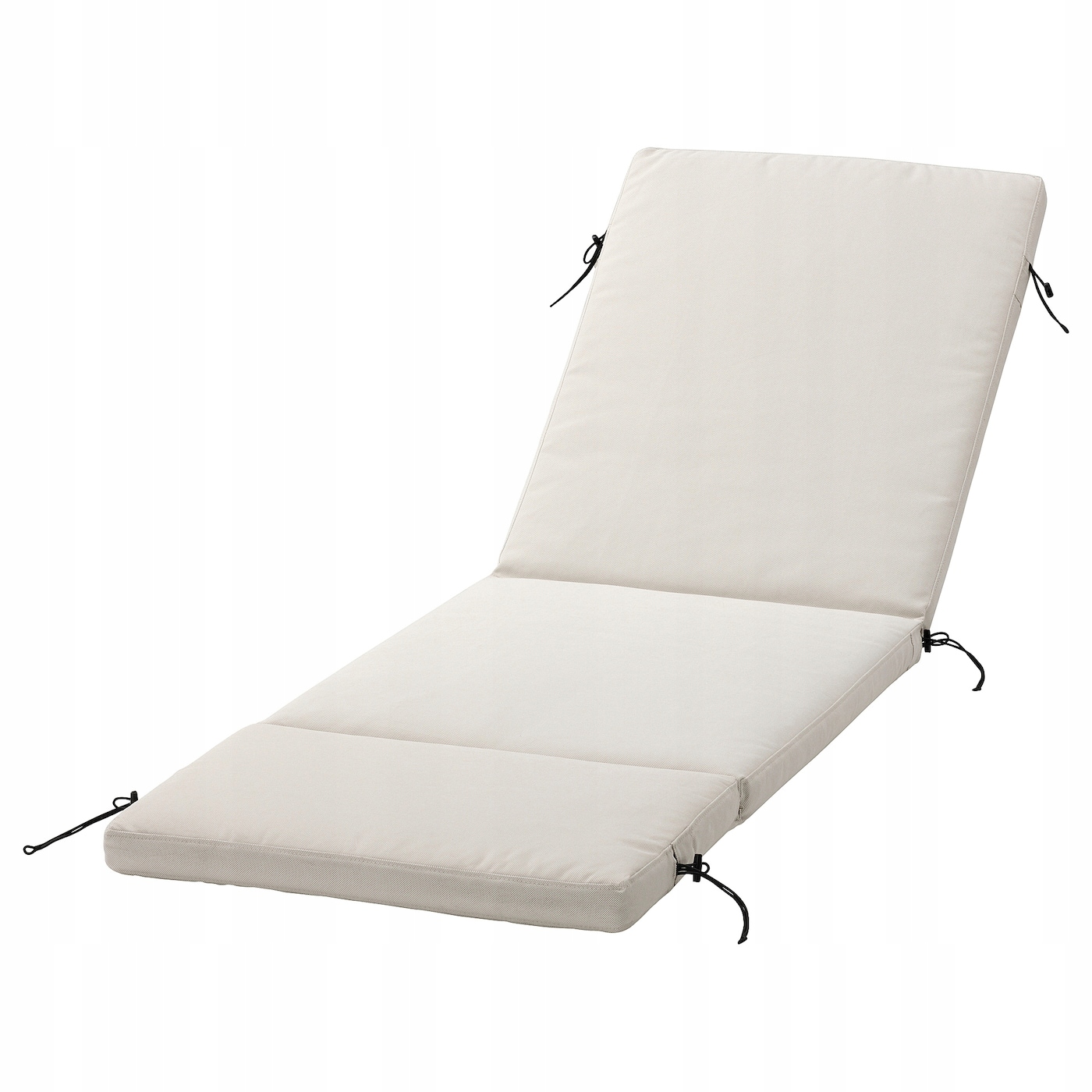 Pokrowiec na poduszkę leżaka beżowy 190x60 cm Frösön