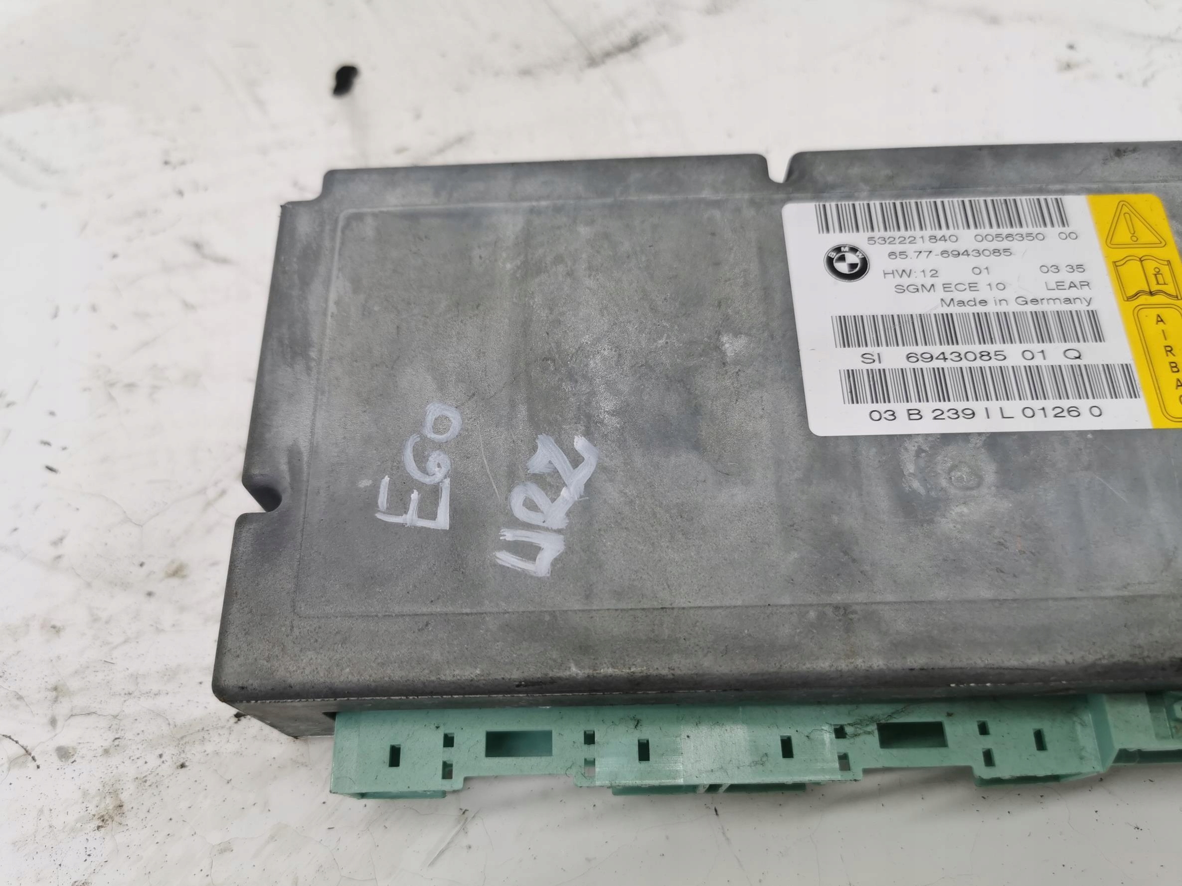 modul Bedienteil AIRBAG BMW SERIA 5 E60 E61 6943085