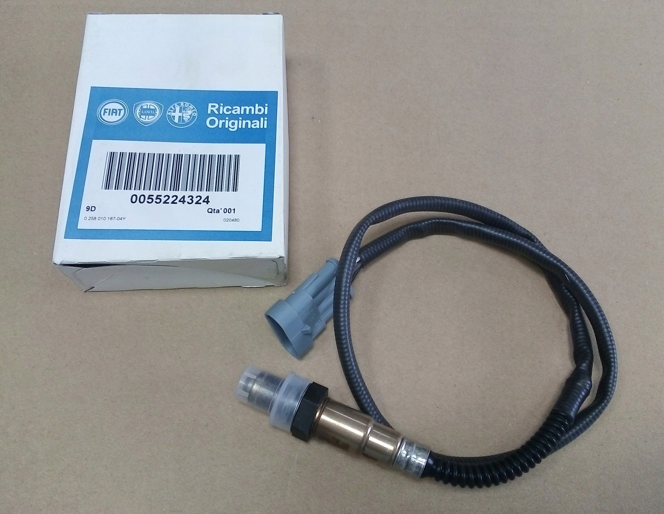 055224324 - ОРИГИНАЛ FIAT ЛЯМБДА-ЗОНД 0258010167 55224324