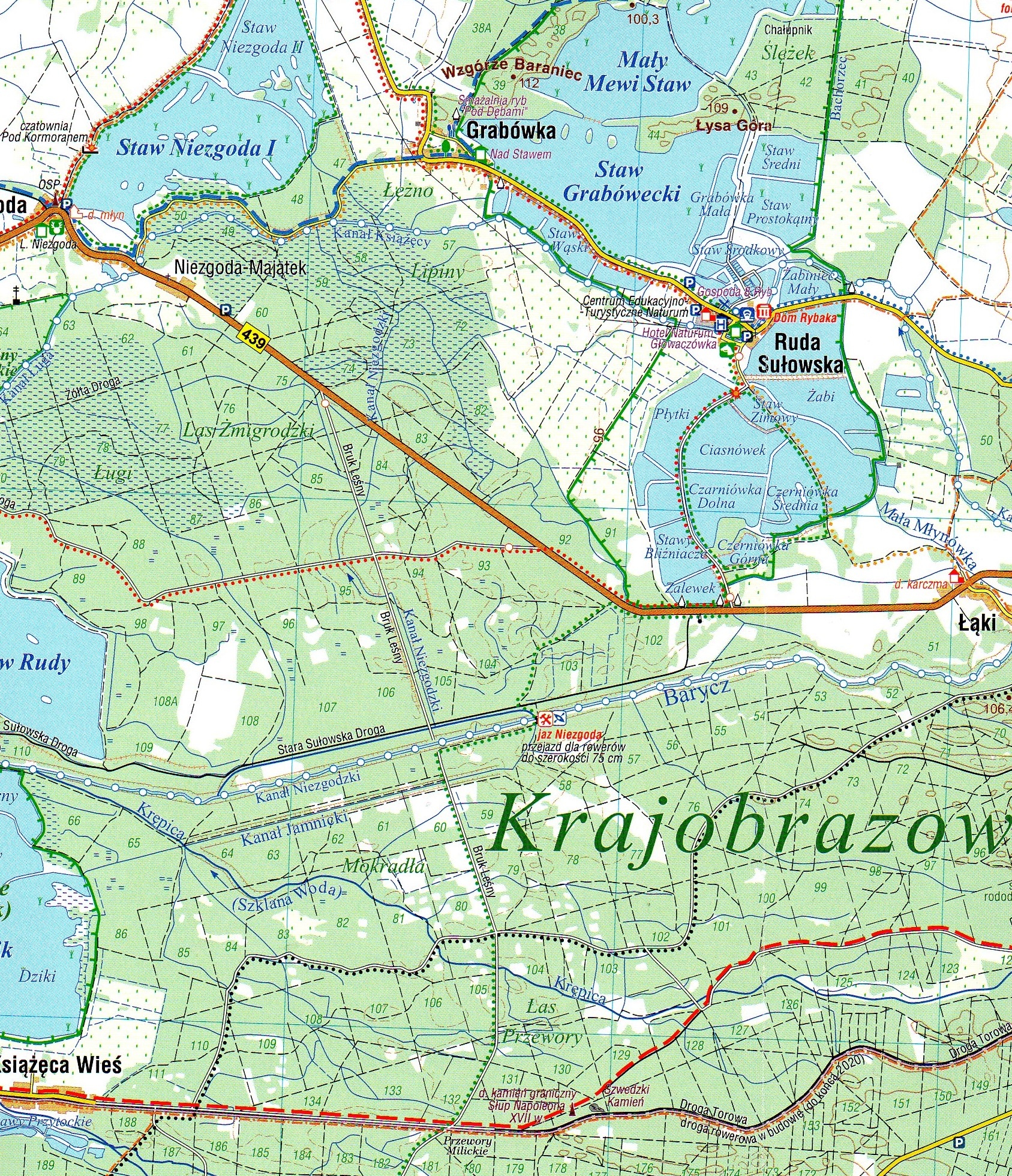 

Mapa turystyczna Dolina Baryczy 1:50 000 w.2022