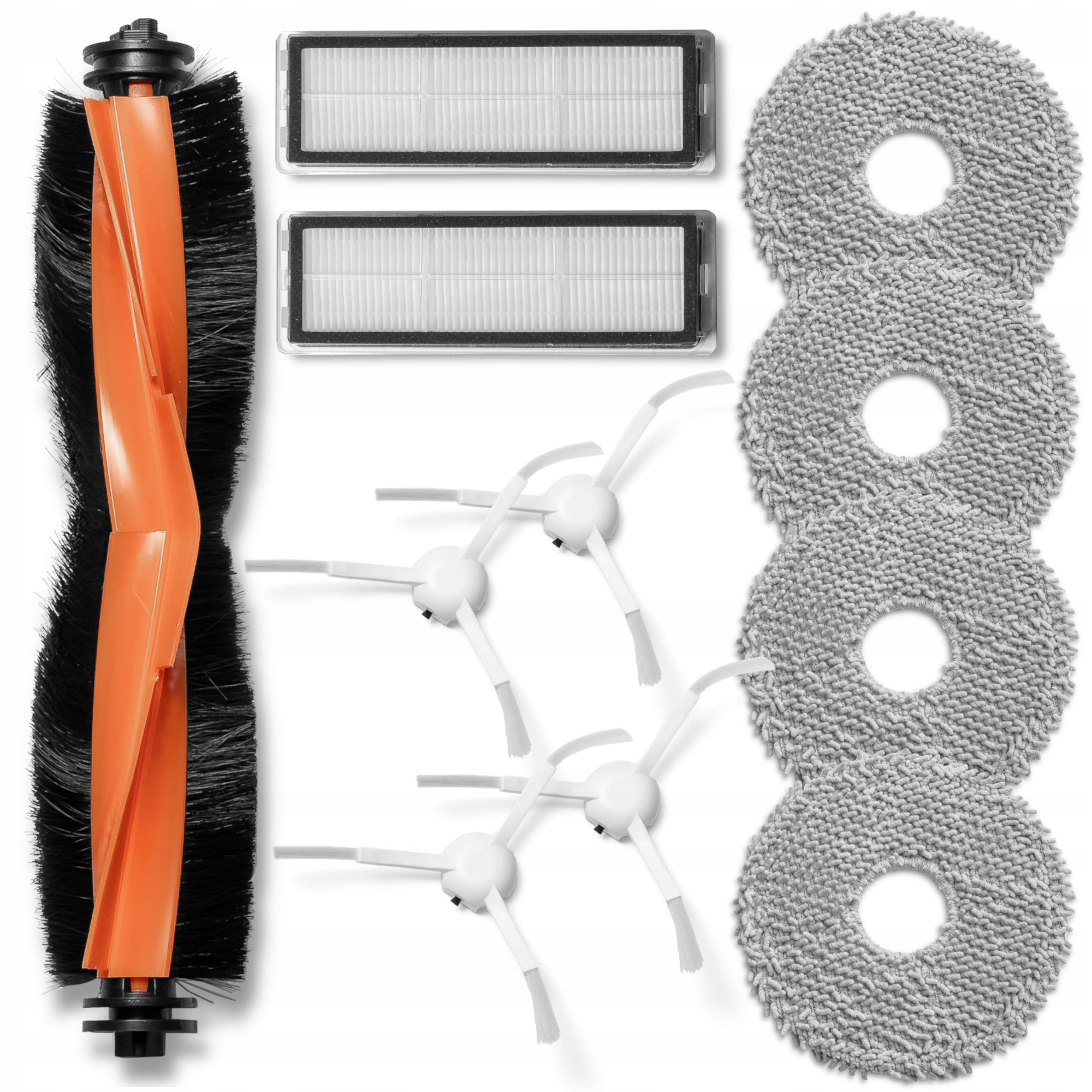 Zestaw akcesoriów szczotki filtry do Xiaomi Robot Vacuum S10+ X10+ X20+