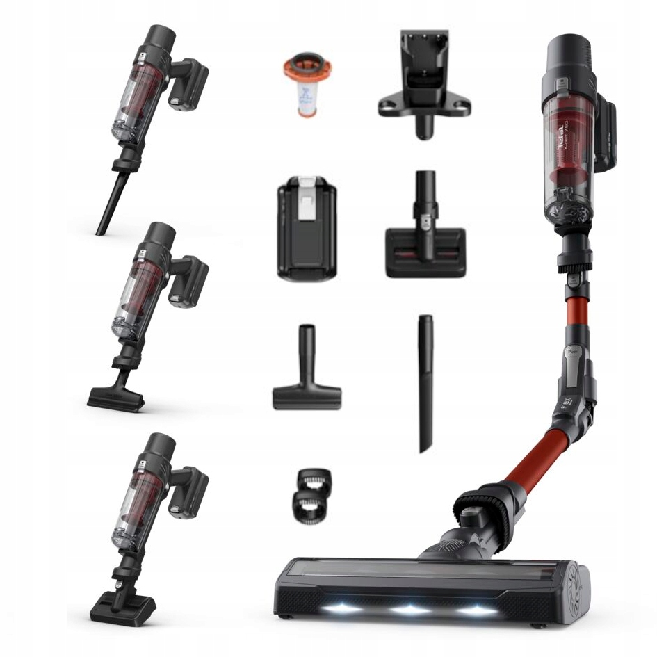 Odkurzacz pionowy bezprzewodowy Tefal X-Pert Flex 7.60 TY6A83 do sierści
