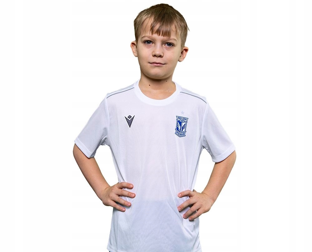 koszulka Lech Poznań treningowa Macron 120-132cm poliester