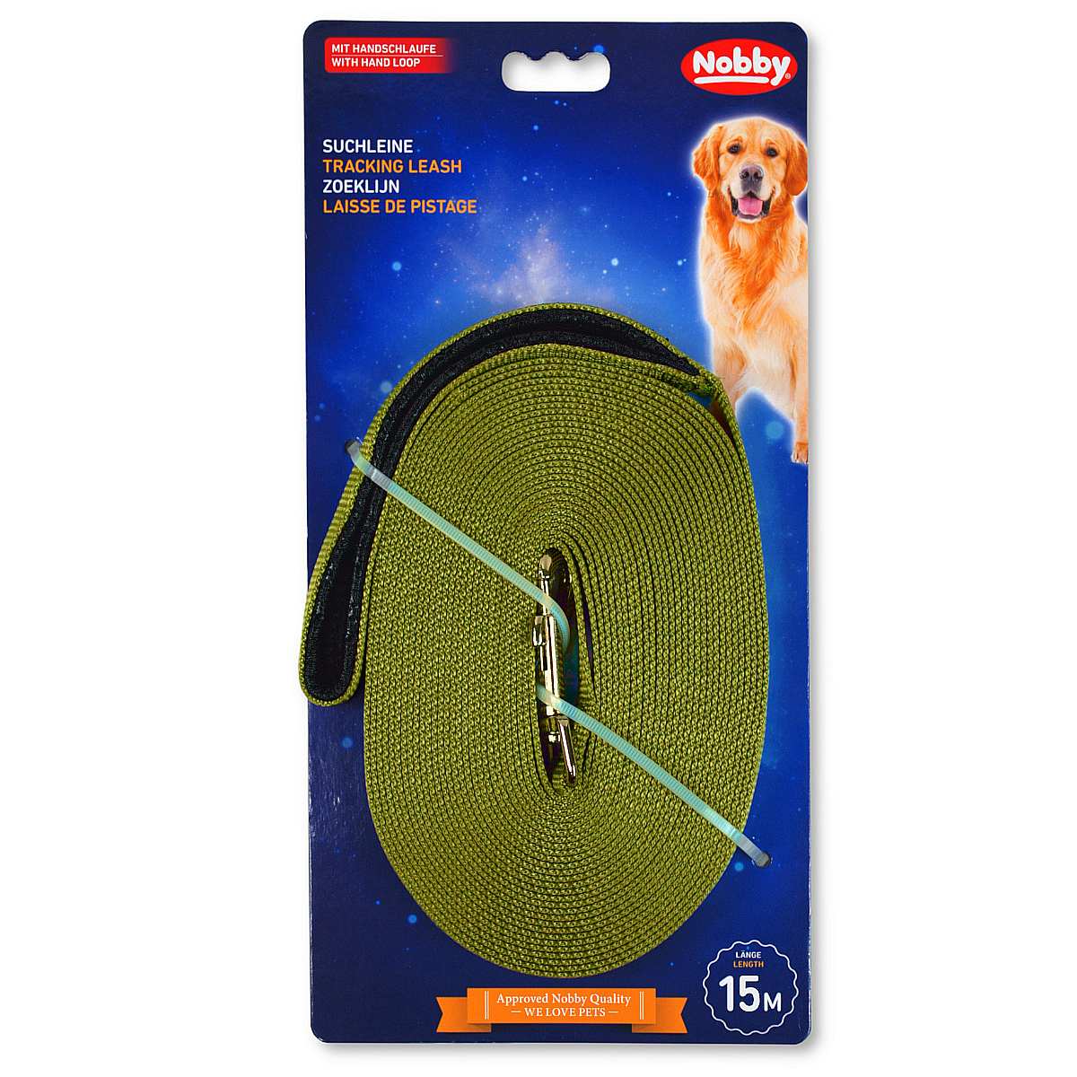 

Trwała Mocna smycz trackingowa dla Psa psów 15m