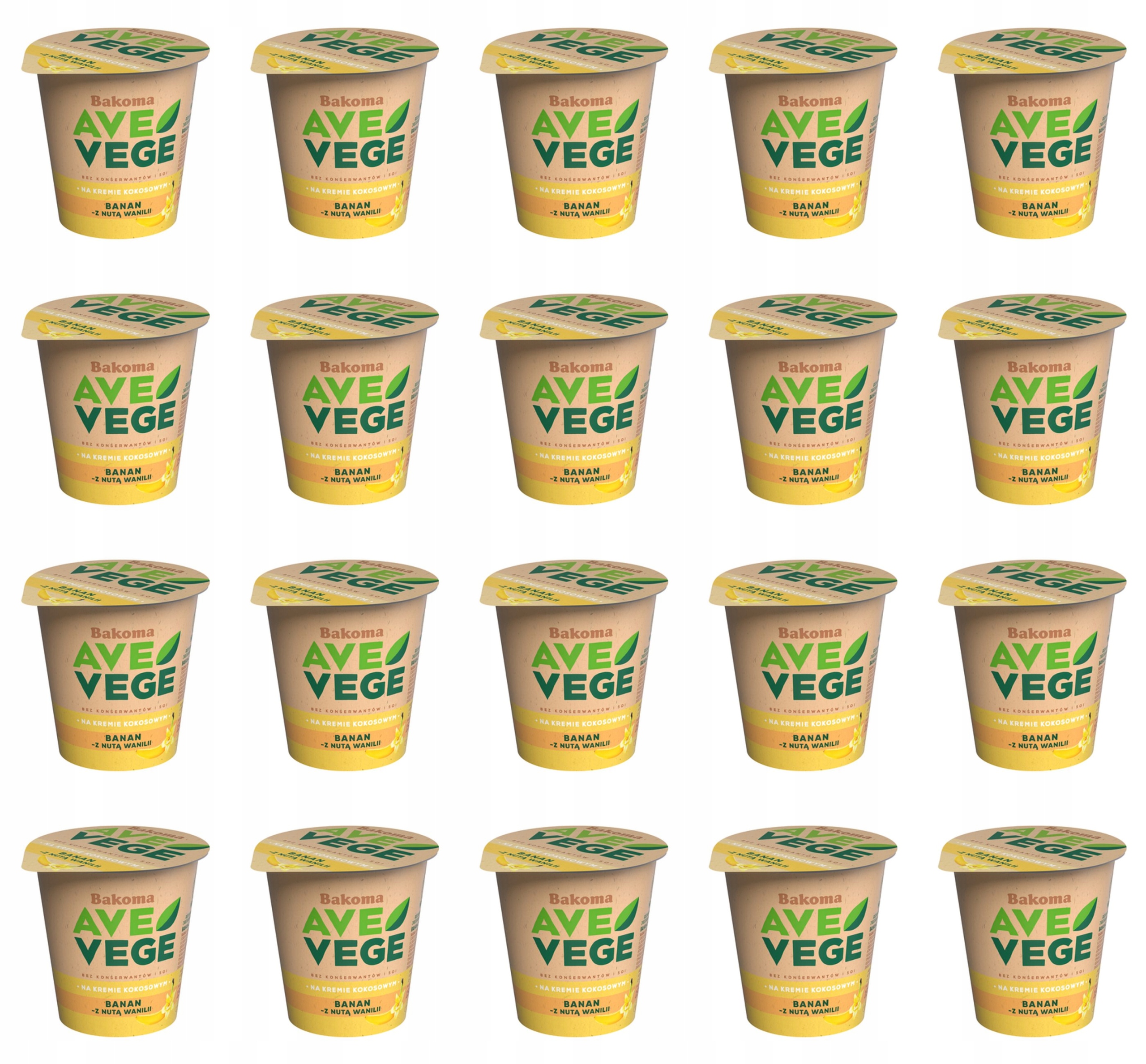 Bakoma Ave Vege Banán s nádechem vanilky 150 g X20