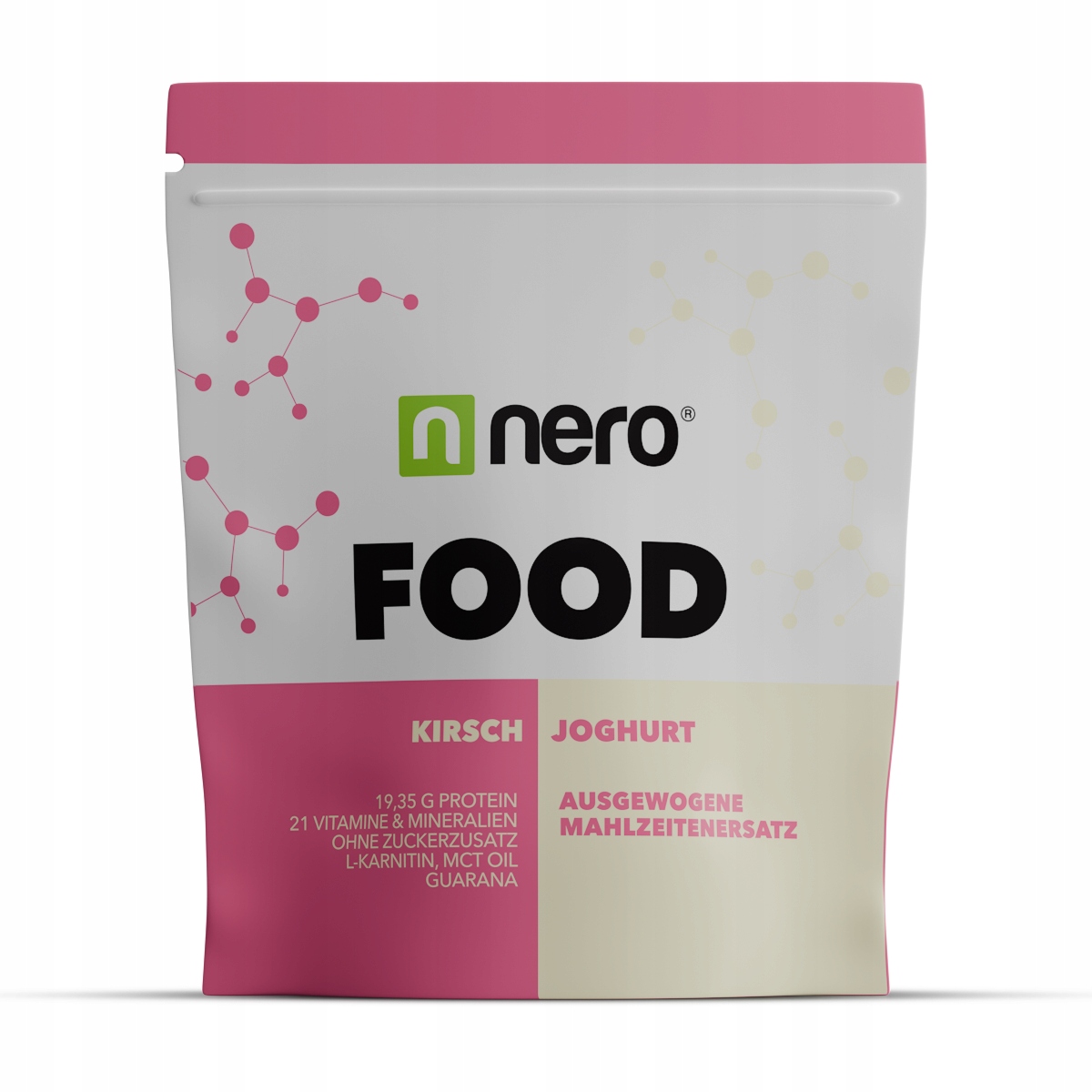 Zdravé dietní jídlo Nero Food Třešeň & Jogurt, 1kg, 33 porcí