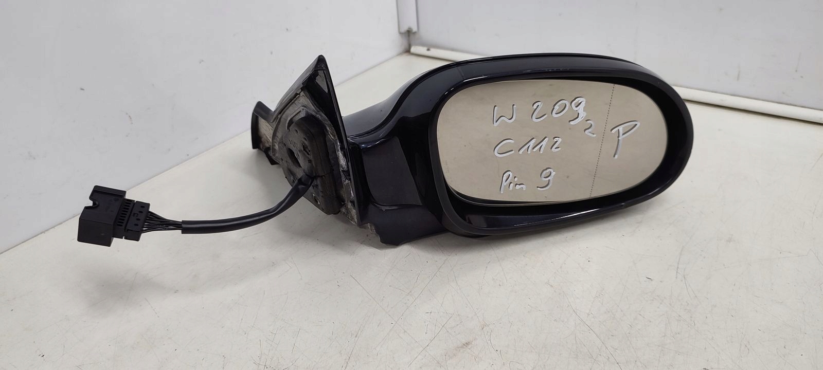 mirror right 9pin C112 Mercedes W209 CLK 3,0 V6