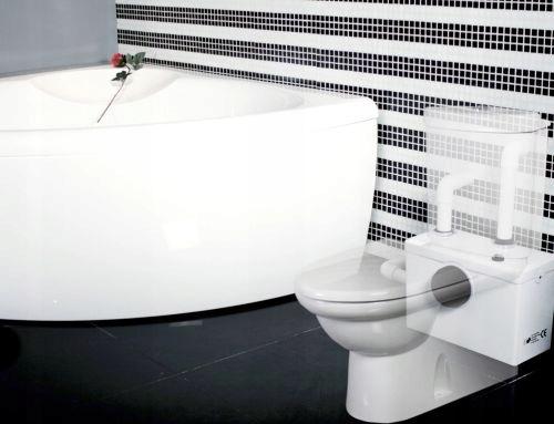 Pompa WC SANIBO 4 z Rozdrabniaczem MŁYNEK WC PRZEPOMPOWNIA ŚCIEKÓW Maksymalna wydajność 100 l/min