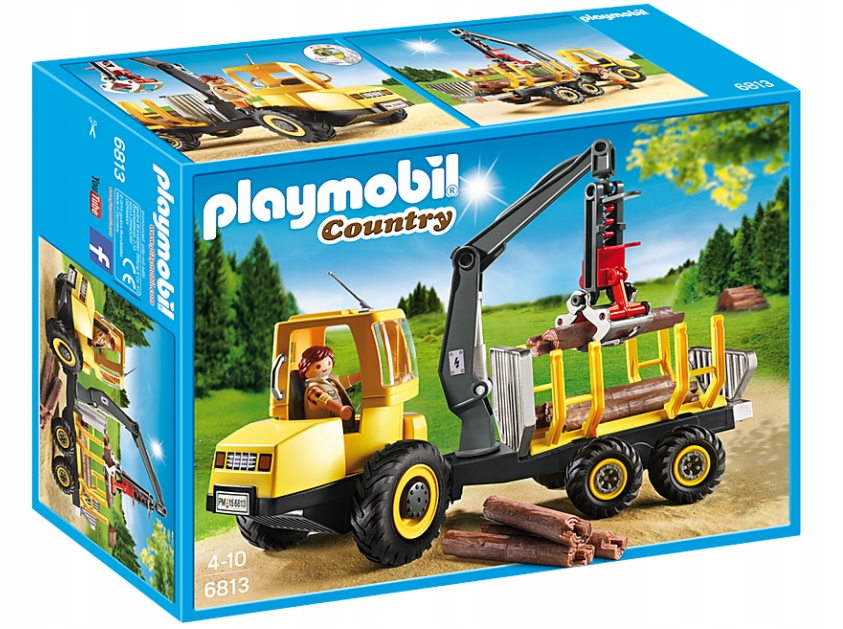 

Playmobil Country 6813 Dźwig do przewozu drewna