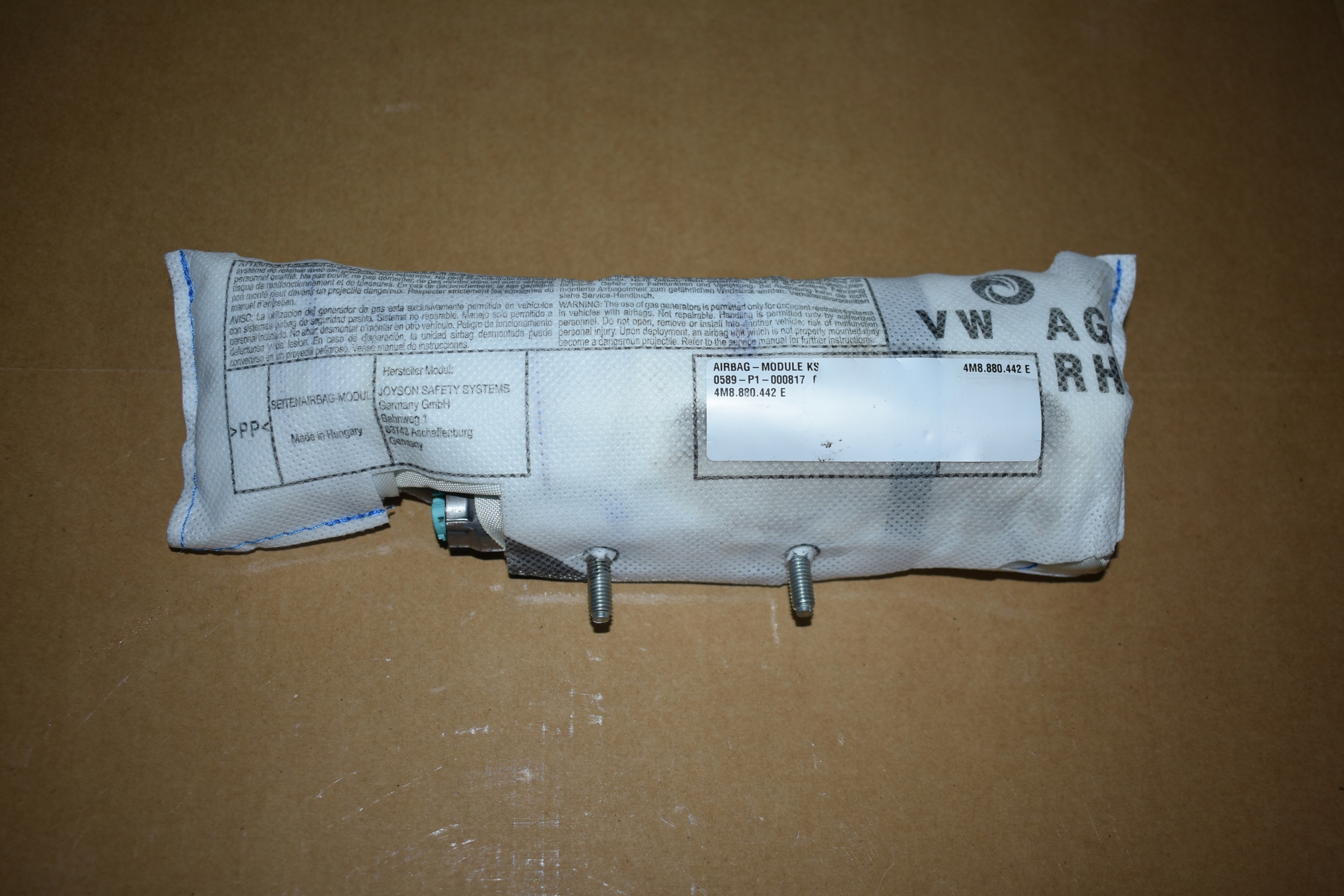IDEALNA Airbag heck KANAPY hinten rechts AUDI Q8 1
