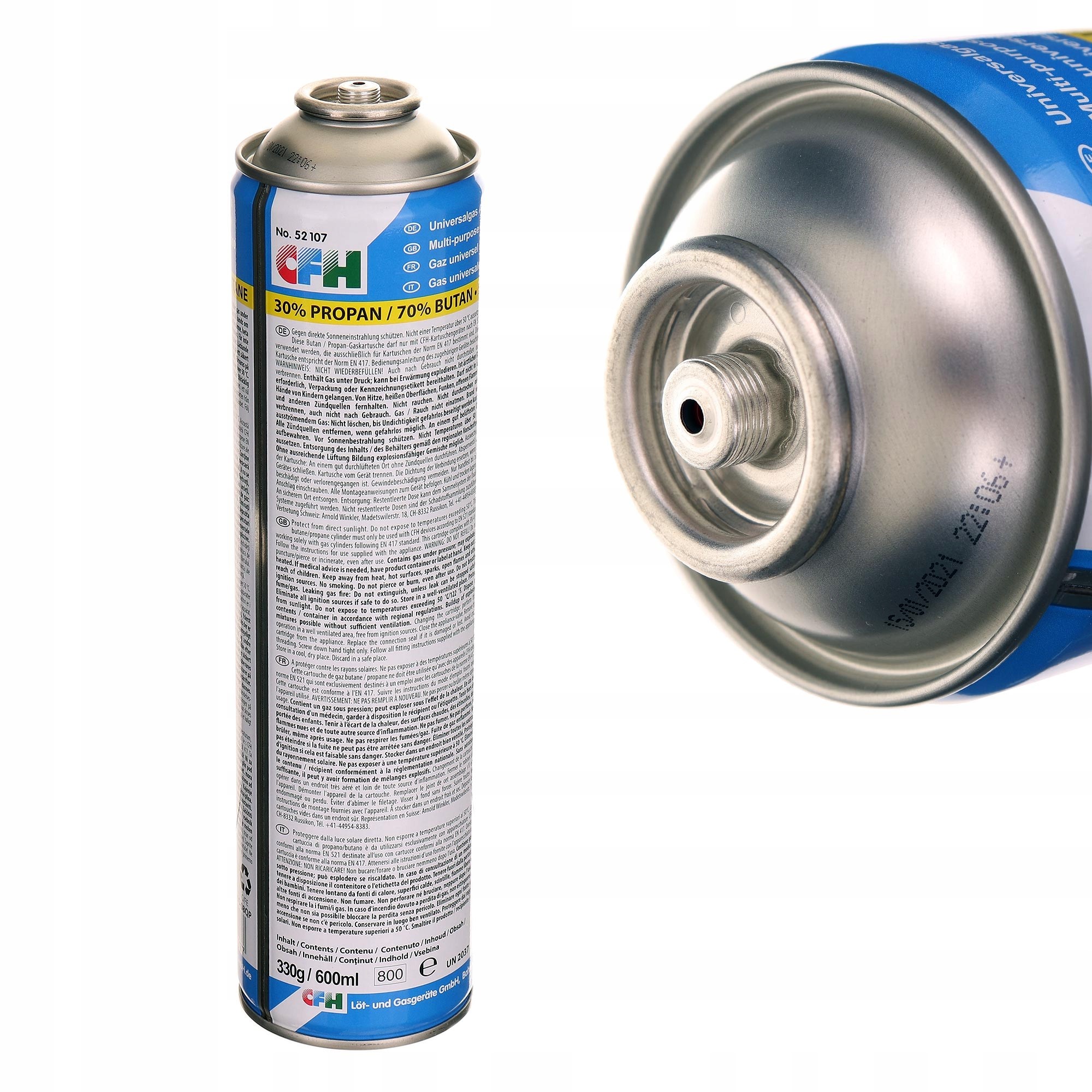 

Butla z Gazem do Palnika Propan Butan Kartusz Cfh