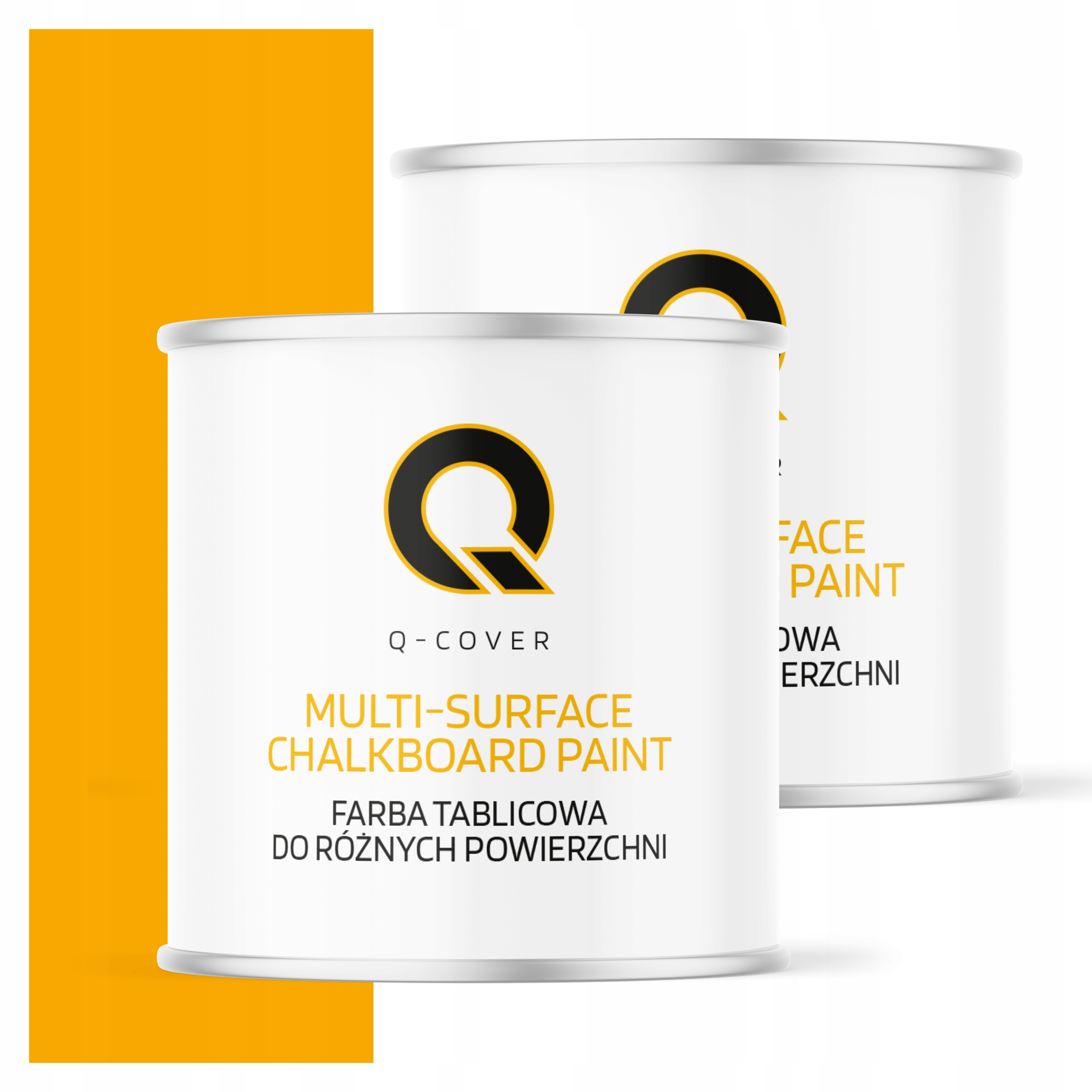 Dekoratívna tabuľová farba dobre kryjúca 2,5L žltá signálna RAL1003 Mat
