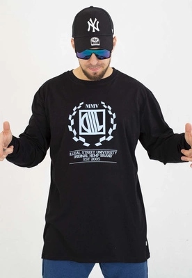 Dlouhý rukáv Diil Laur černo modrý