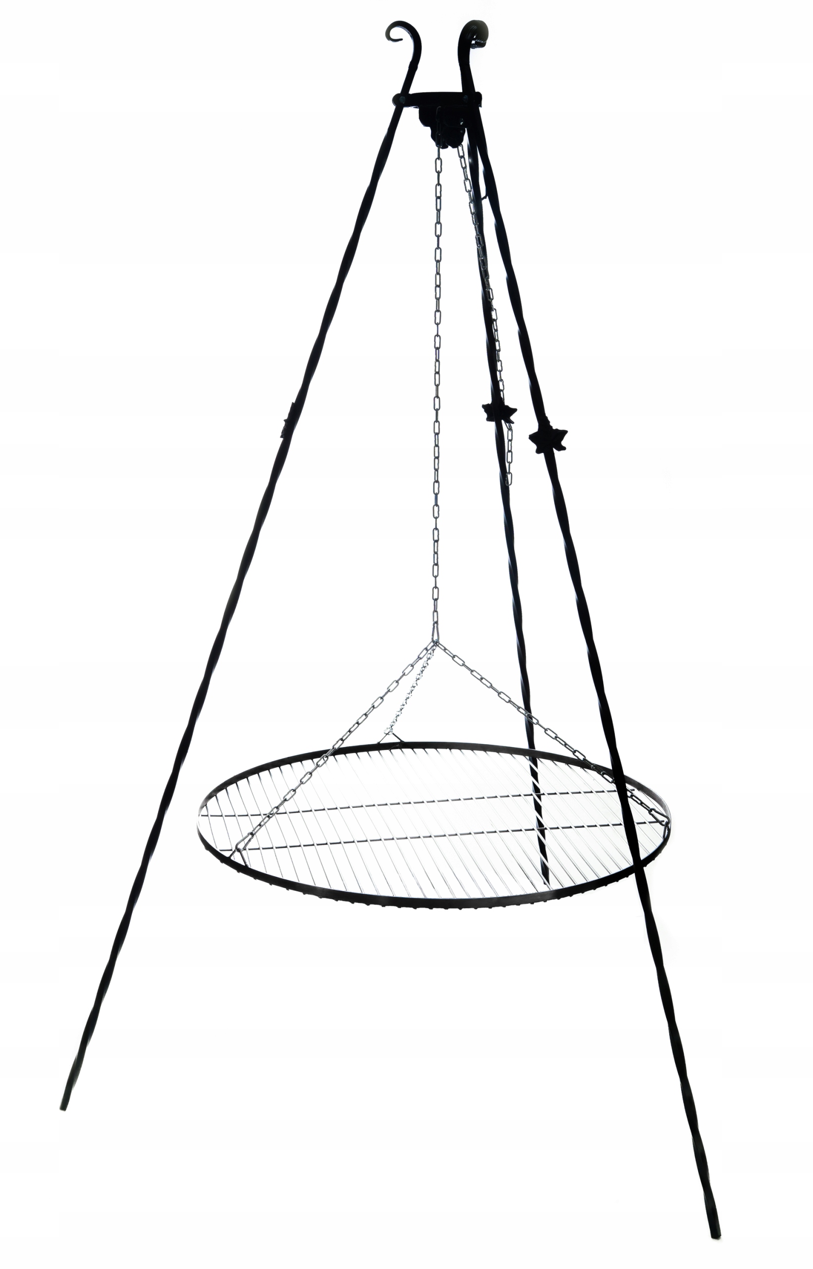 

Grill Ogrodowy Trójnóg Kuty Ruszt Nierdzewny 80 CM