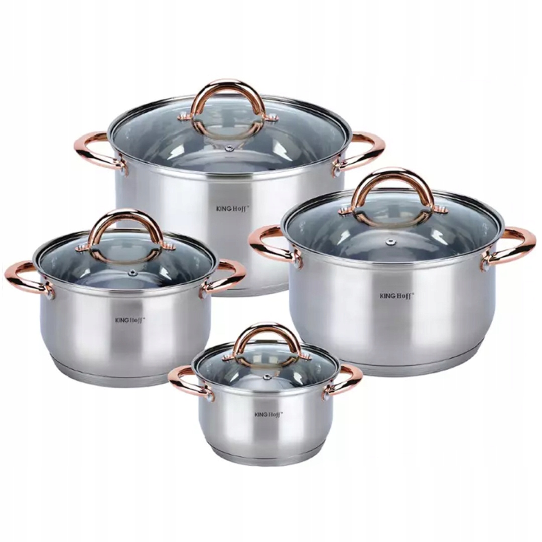 Sada Hrnců 8 Kusů Kinghoff KH-1763