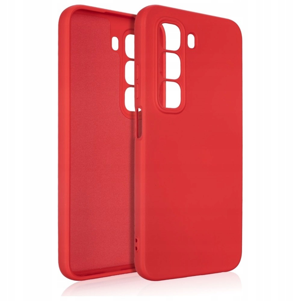 Etui Beline Silicone Infinix Hot 50 czerwony