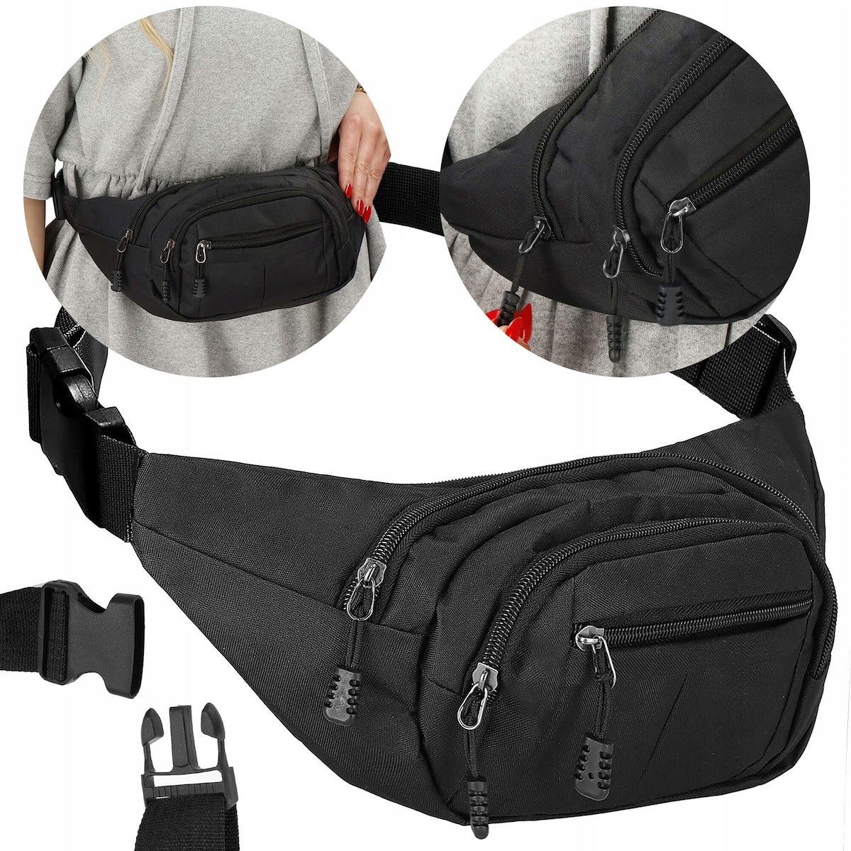 

Nerka Saszetka Biodrówka Sportowa Regulowana Lekka