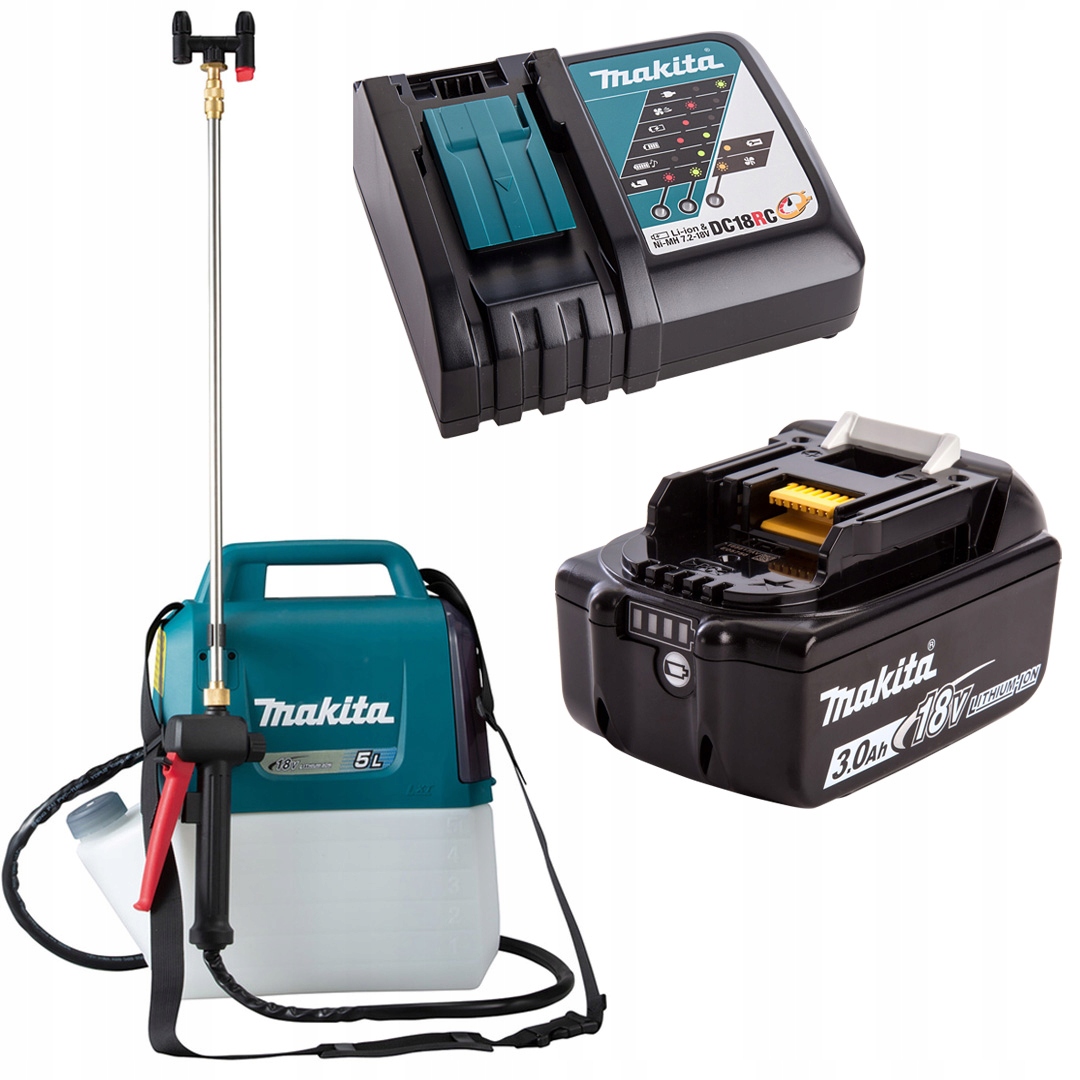 

Opryskiwacz akumulatorowy 5L 1x3Ah Makita DUS054Z