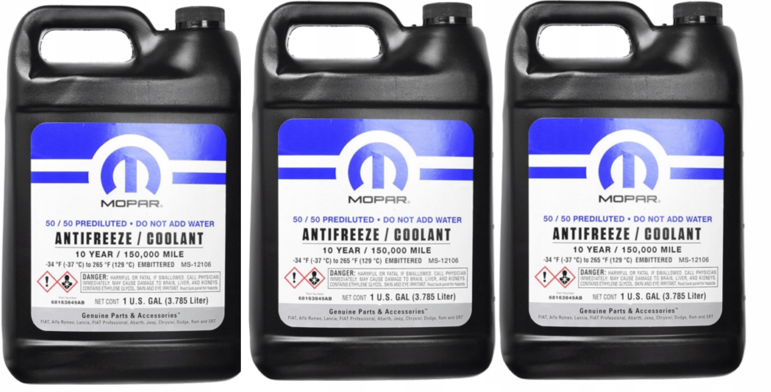 

Płyn Chłodniczy Mopar 10 Lat MS-12106 68163849AB