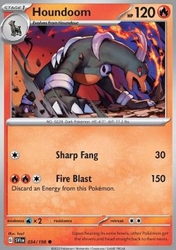 

Scarlet & Violet 034/198 Houndoom