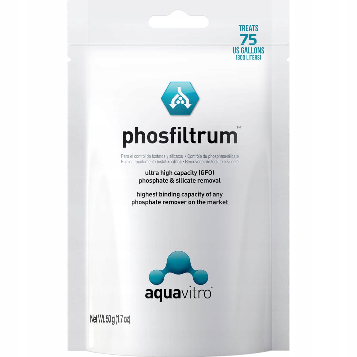 Aquavitro Phosfiltrum 50 g Náplň na fosfáty