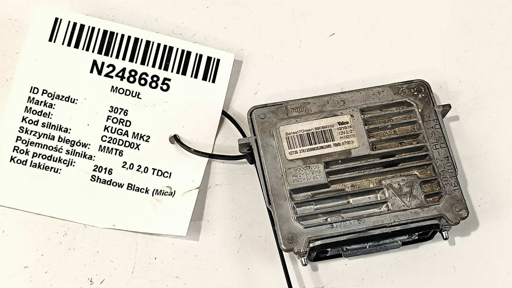 Module FORD KUGA MK2