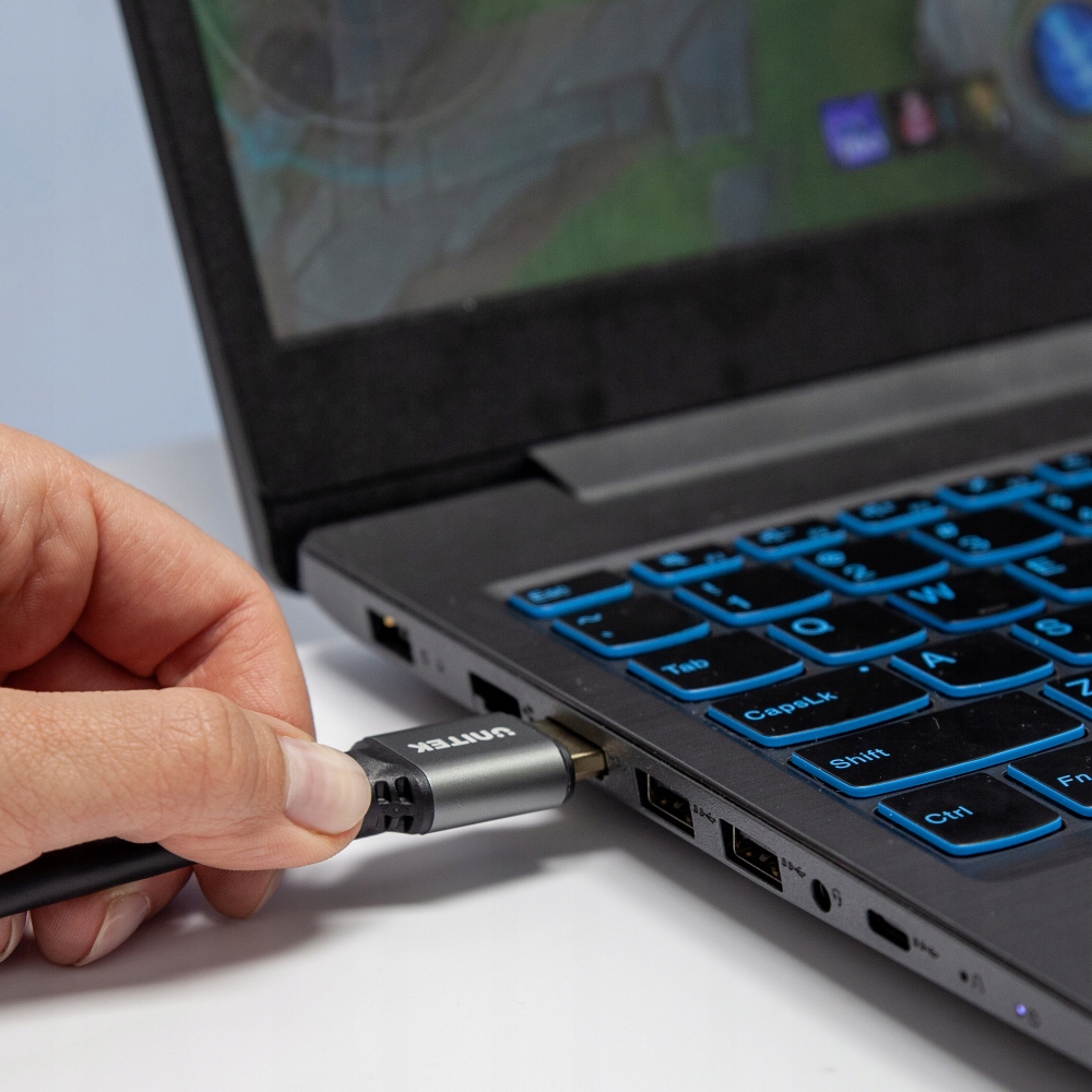 Kabel przewód Unitek C138W HDMI - HDMI 2m czarny x6 Złącza HDMI - HDMI